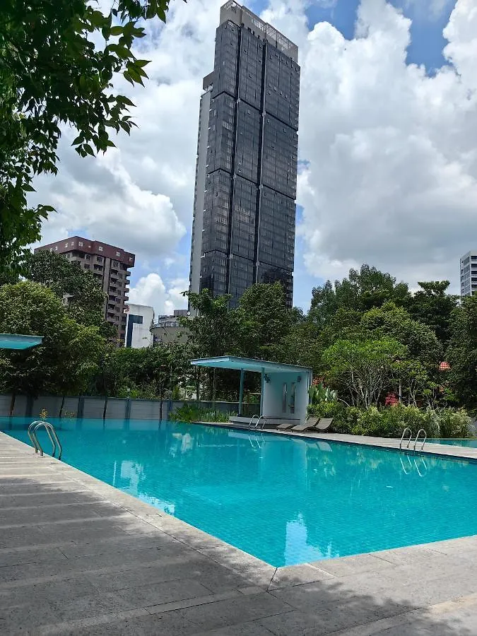 Apartment 703 Klcc 5 Minutes To Alor Street Ceylon Pavilion 3 Room Apt For 10 Pax Kuala Lumpur Malaysia